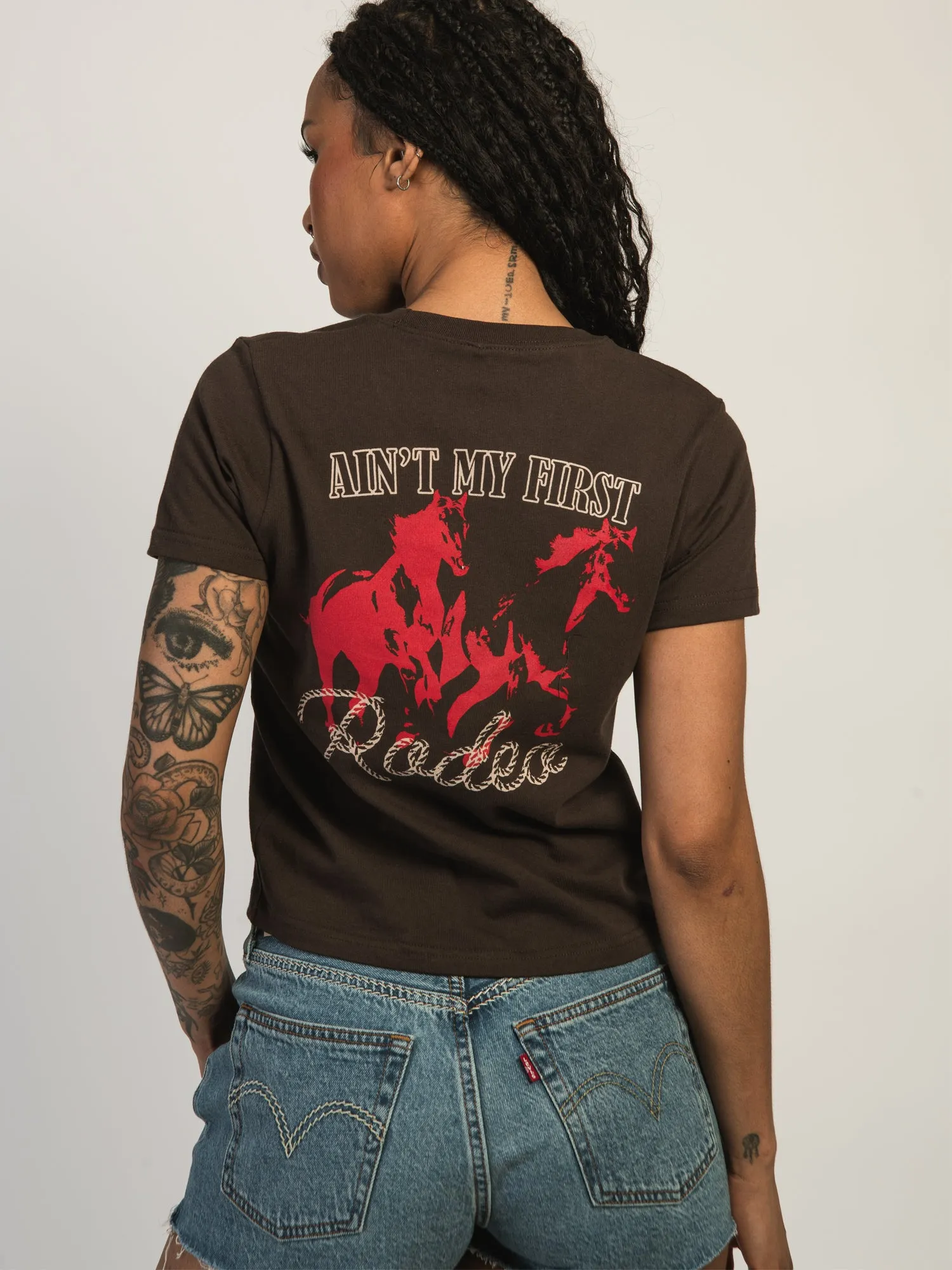 FIRST RODEO BOXY TEE sold by Boathouse