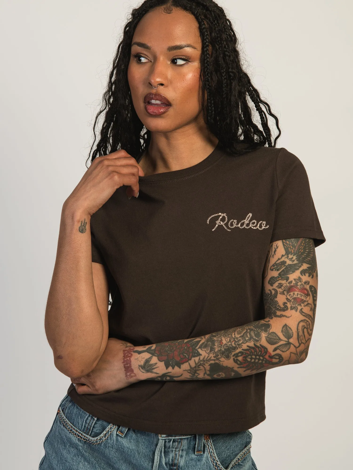 FIRST RODEO BOXY TEE sold by Boathouse product image thumbnail 2