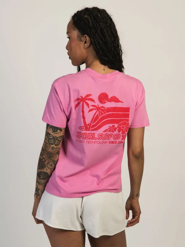 RIP CURL OCEAN TECH RLXD T-SHIRT made by Ripcurl