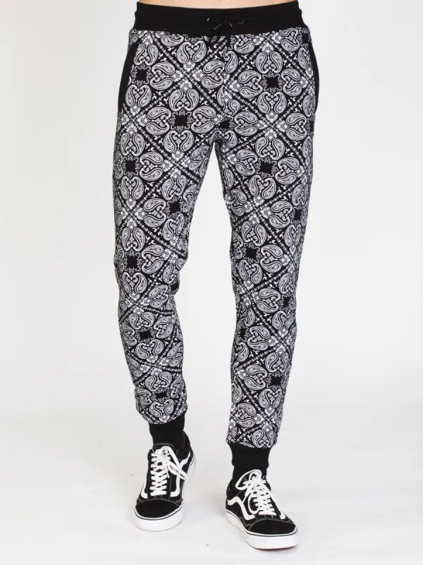 CROOKS & CASTLES BANDANA BANDUSA SWEATPANT  - CLEARANCE sold by Boathouse