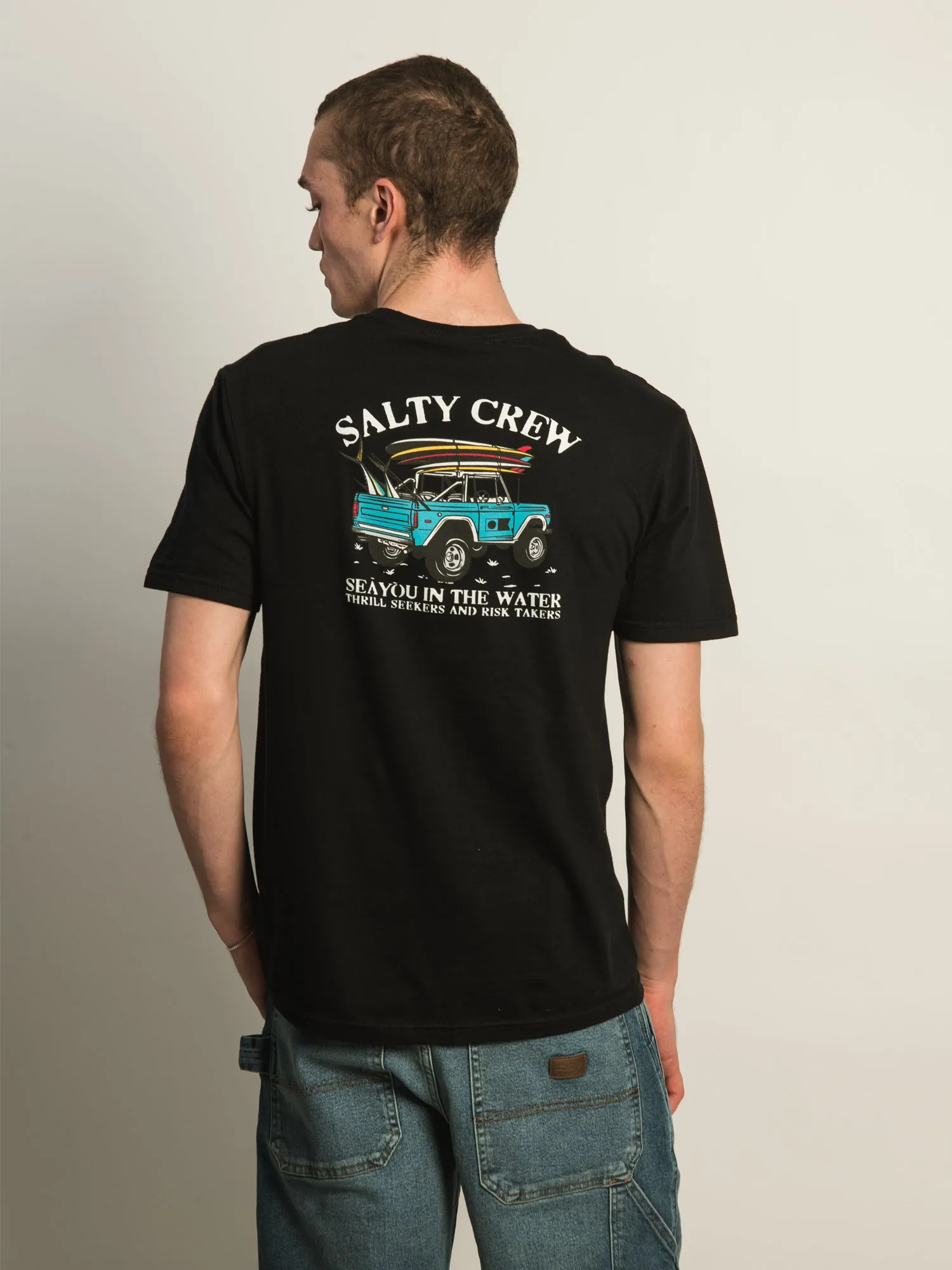 SALTY CREW OFF ROAD T-SHIRT - BLACK sold by Boathouse