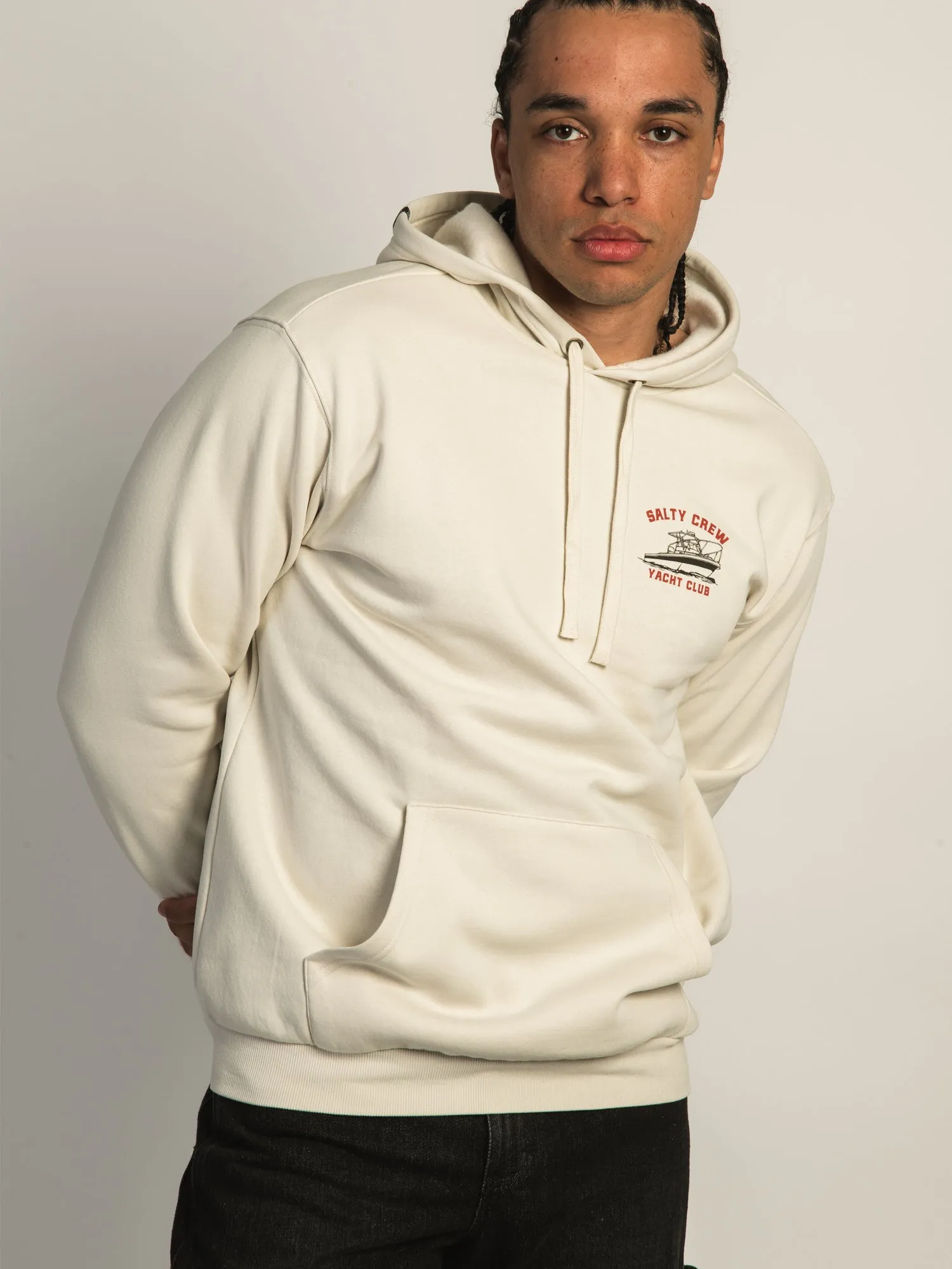 SALTY CREW YACHT CLUB PULLOVER HOODIE sold by Boathouse product image thumbnail 4