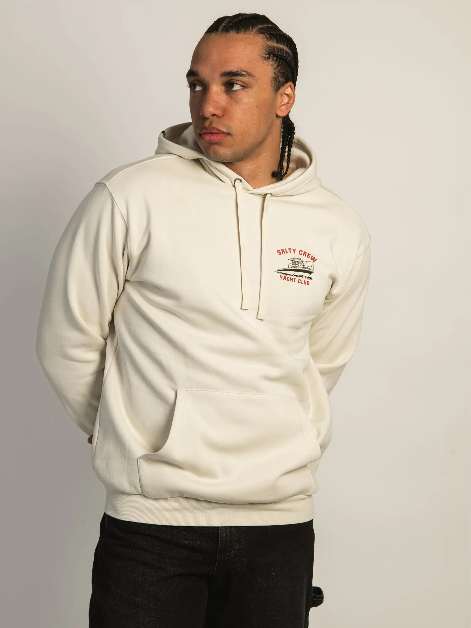 SALTY CREW YACHT CLUB PULLOVER HOODIE sold by Boathouse product image thumbnail 2