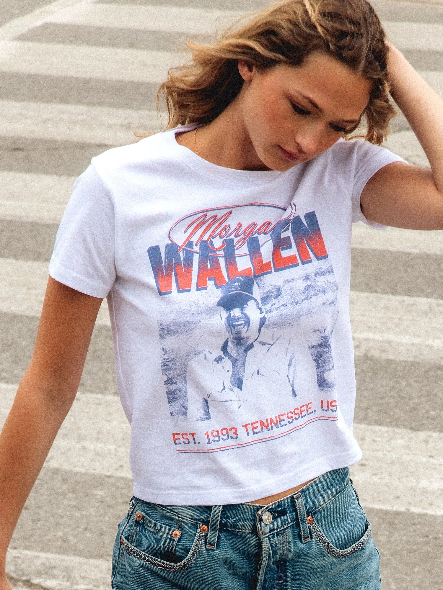 MORGAN WALLEN BOXY TEE sold by Boathouse