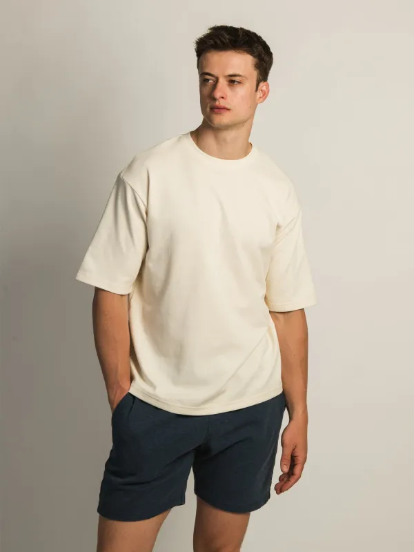KOLBY KEEP COOL BOXY FIT TEE- CREAM sold by Boathouse