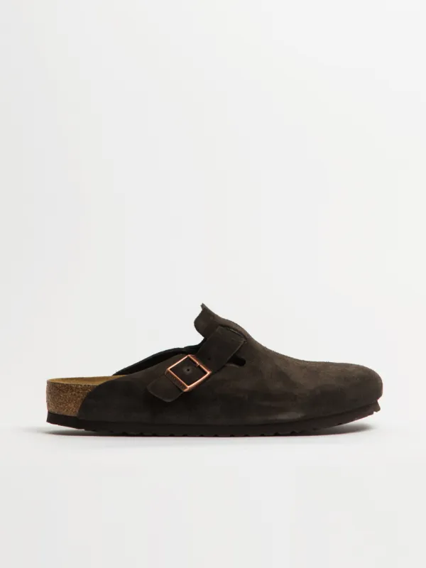MENS BIRKENSTOCK BOSTON CLOG - MOCHA sold by Boathouse