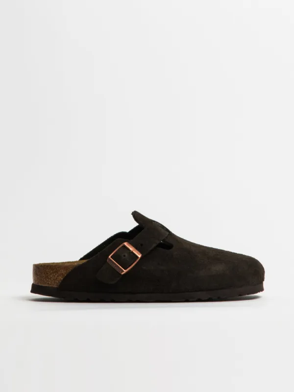 MENS BIRKENSTOCK BOSTON CLOG - MOCHA sold by Boathouse