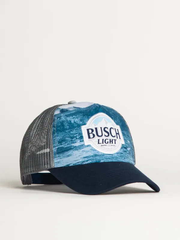 BUSCH LIGHT TRUCKER HAT made by Boathouse