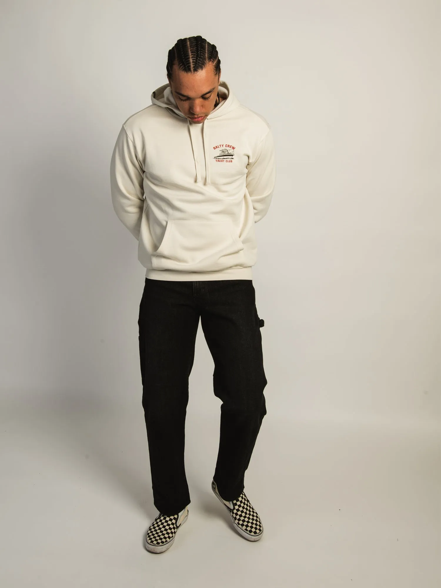 SALTY CREW YACHT CLUB PULLOVER HOODIE sold by Boathouse product image thumbnail 5