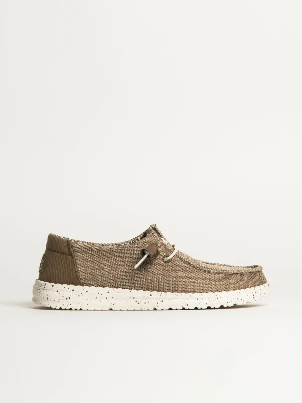 WOMENS HEYDUDE WENDY STRETCH SOX - WALNUT sold by Boathouse