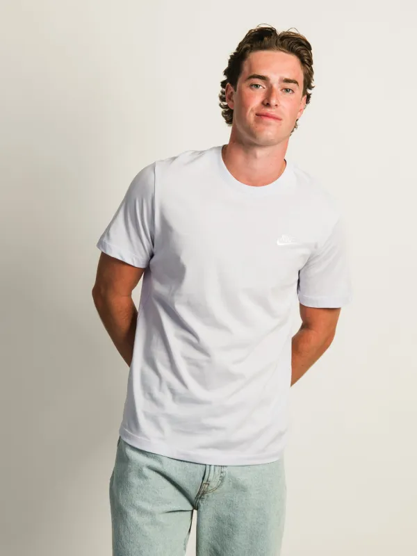 NIKE SPORTSWEAR CLUB T-SHIRT - AMETHYST sold by Boathouse