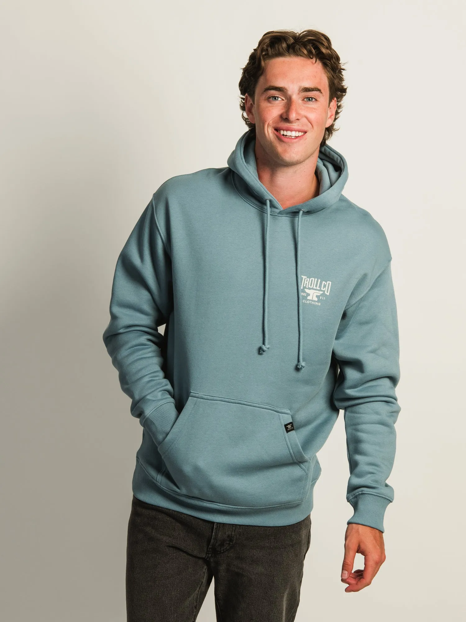 TROLL CO. PAY ME PULL OVER HOODIE sold by Boathouse product image thumbnail 2