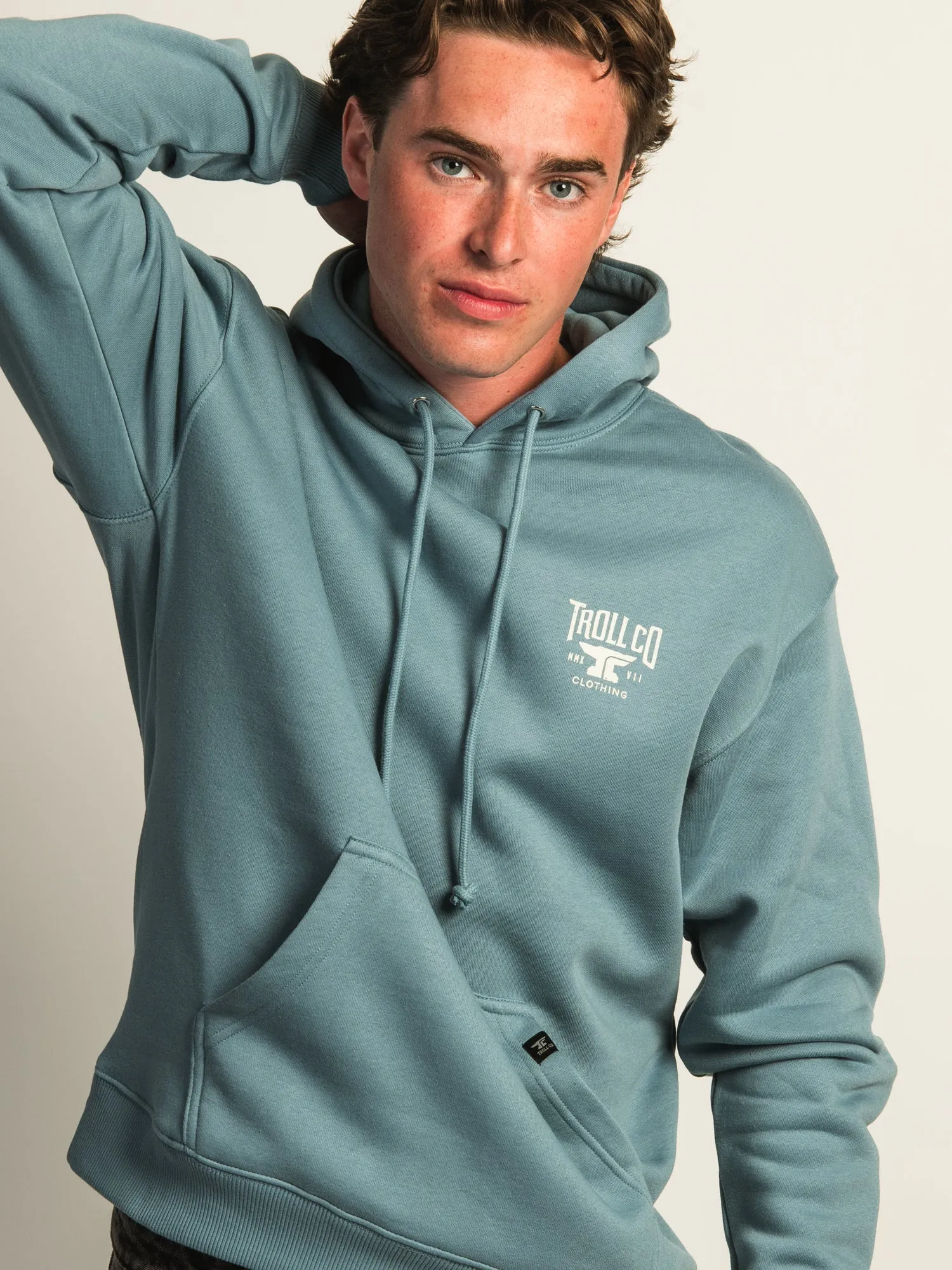 TROLL CO. PAY ME PULL OVER HOODIE sold by Boathouse product image thumbnail 3