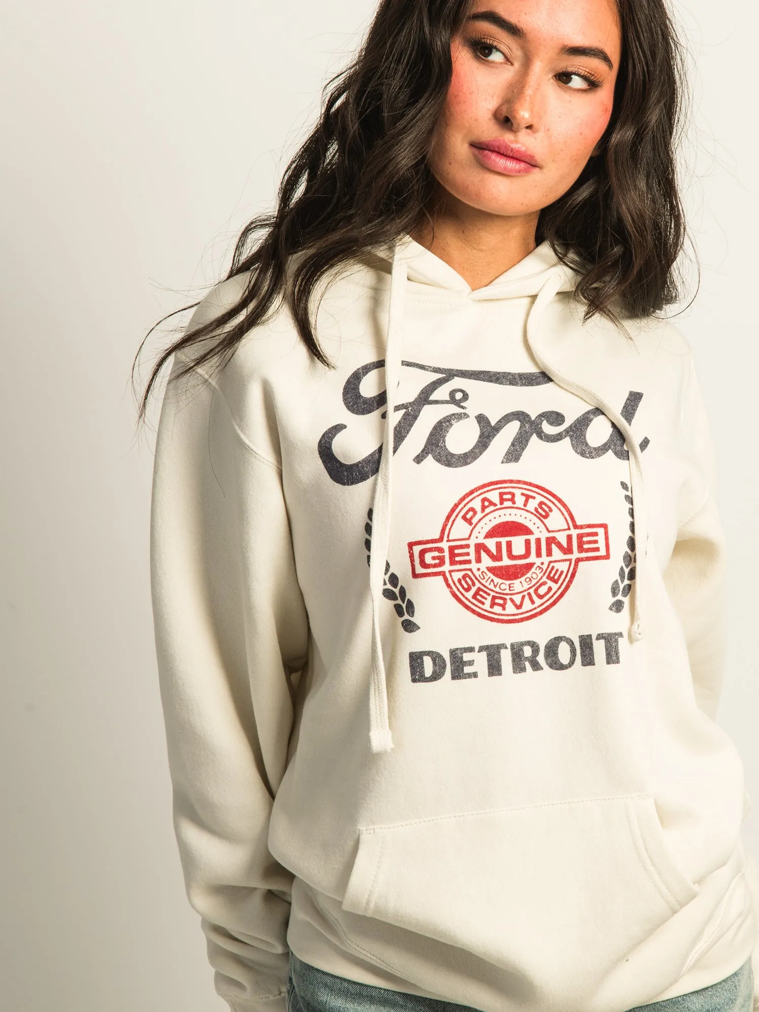 FORD MOTOR CO PULLOVER HOODIE sold by Boathouse product image thumbnail 4