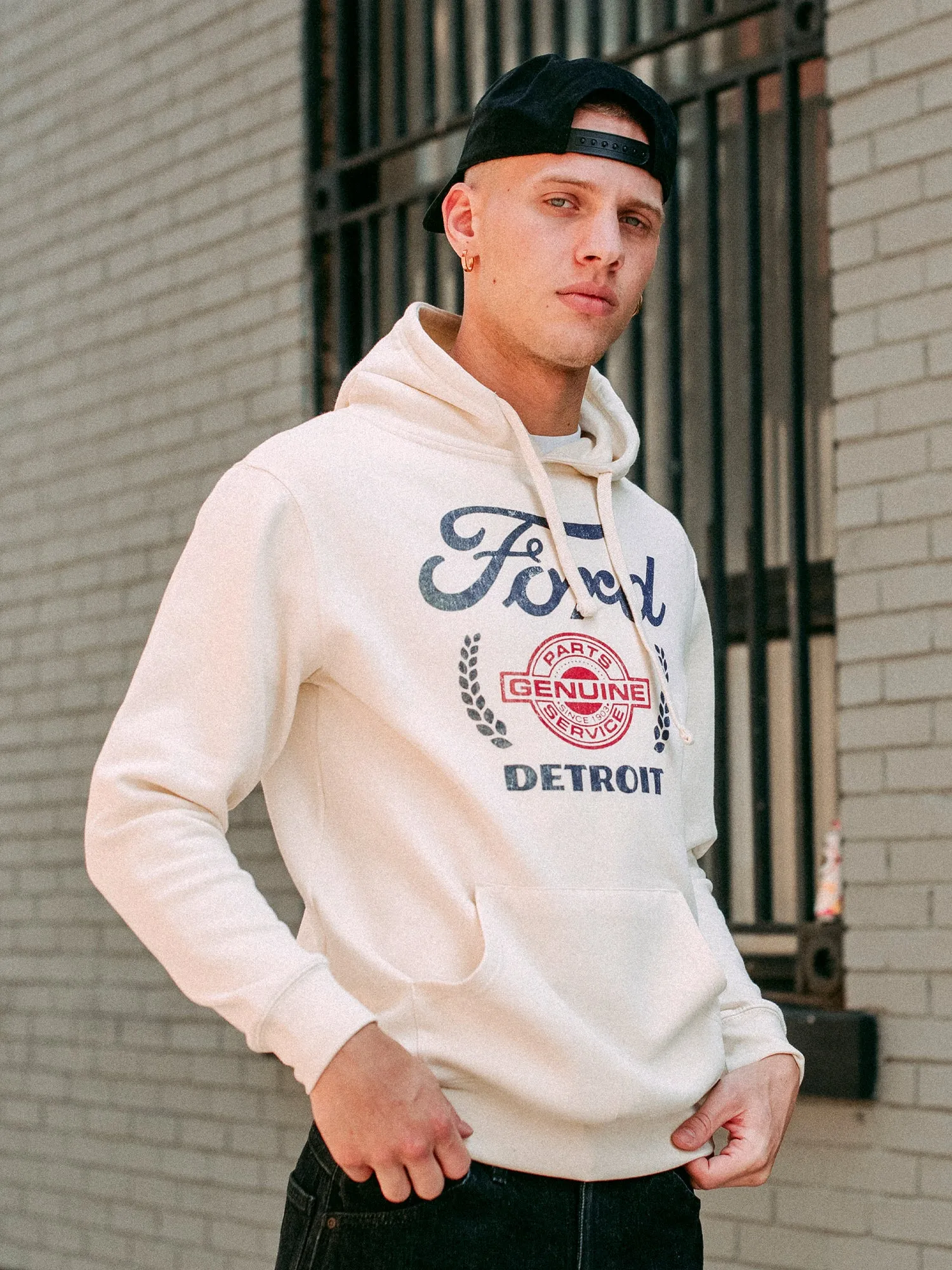 FORD MOTOR CO PULLOVER HOODIE sold by Boathouse