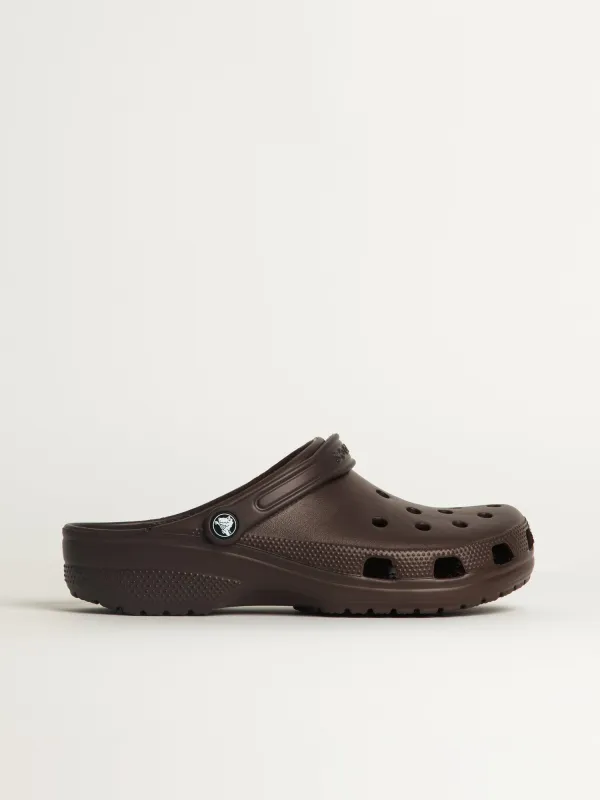 MENS CROCS CLASSIC CLOG - COFFEE sold by Boathouse