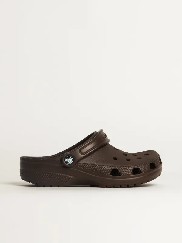 WOMENS CROCS CLASSIC CLOG - COFFEE sold by Boathouse