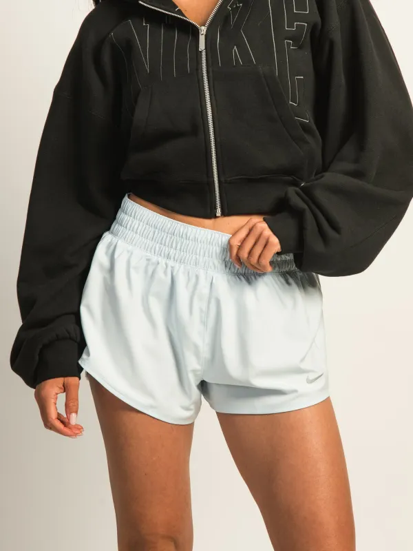 NIKE ONE DF MID-RISE 3IN BRIEF-LINED SHORT - BLUE sold by Boathouse