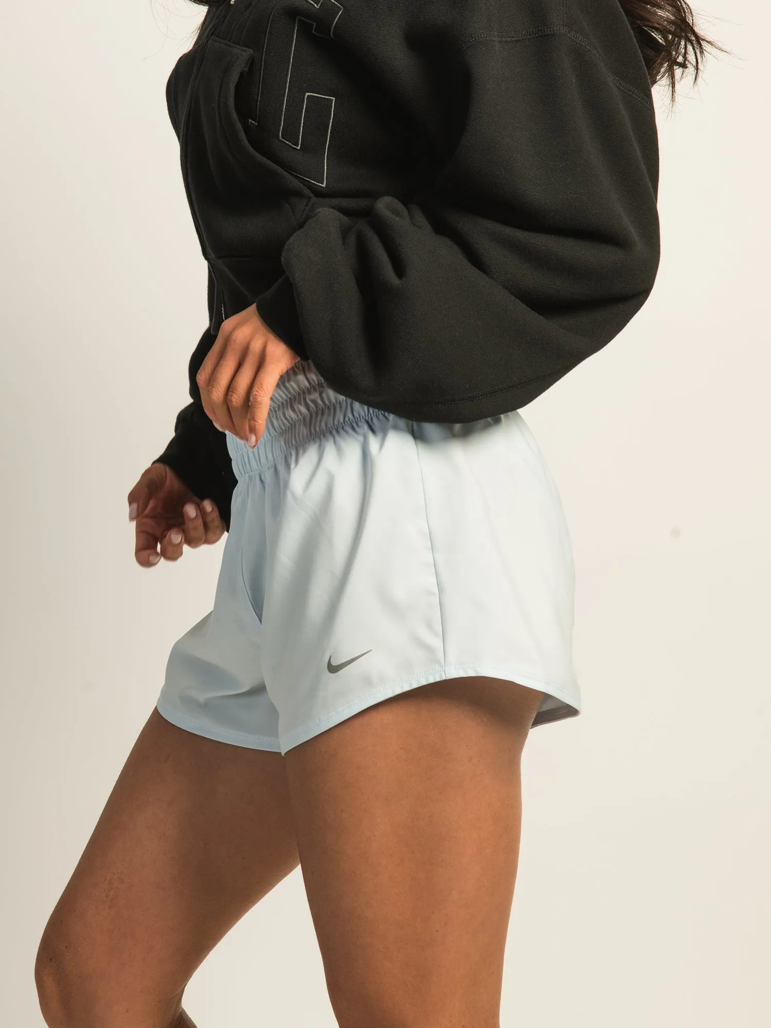 NIKE ONE DF MID-RISE 3IN BRIEF-LINED SHORT - BLUE sold by Boathouse product image thumbnail 3