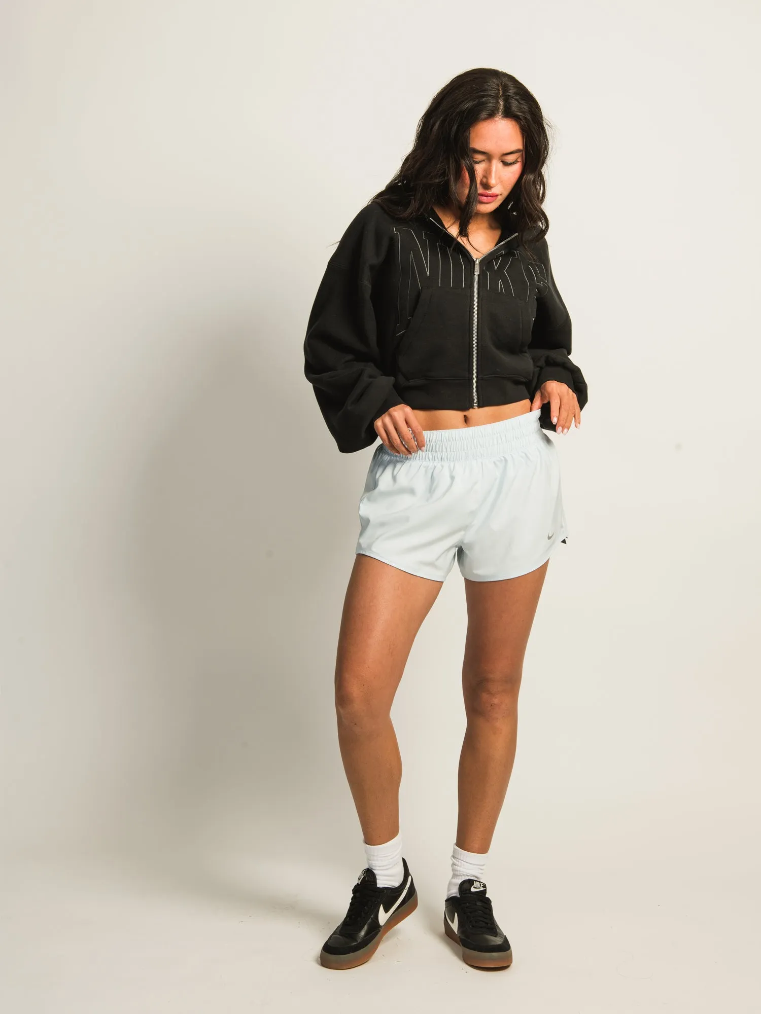 NIKE ONE DF MID-RISE 3IN BRIEF-LINED SHORT - BLUE sold by Boathouse product image thumbnail 2