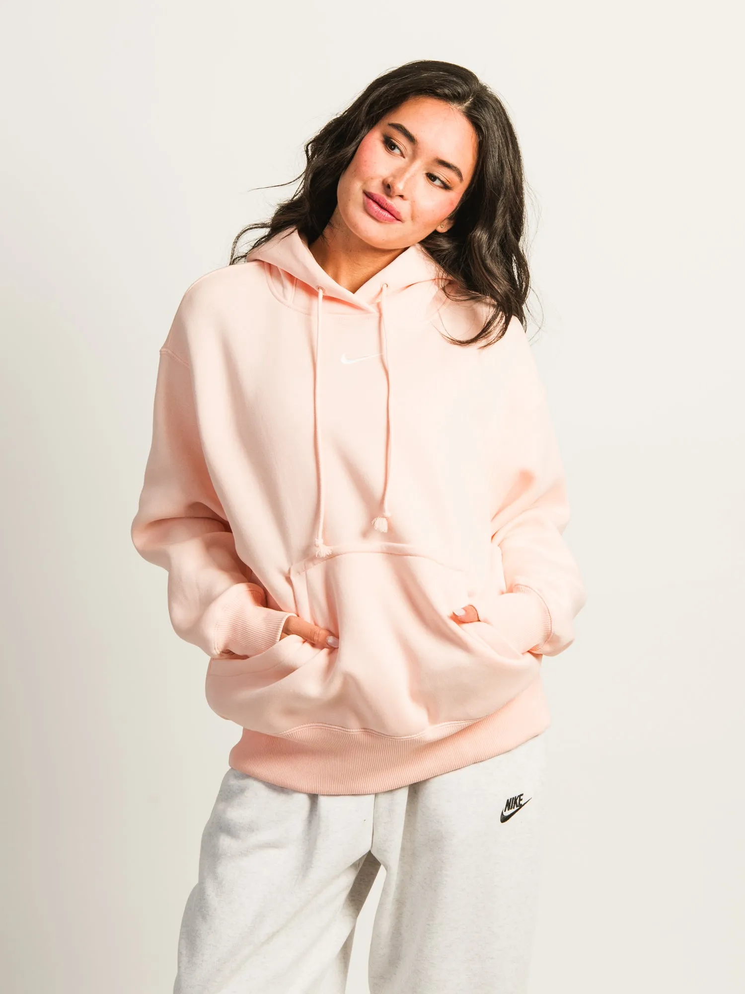 NIKE SPORTSWEAR PHOENIX FLEECE OVERSIZED PULL OVER HOODIE sold by Boathouse