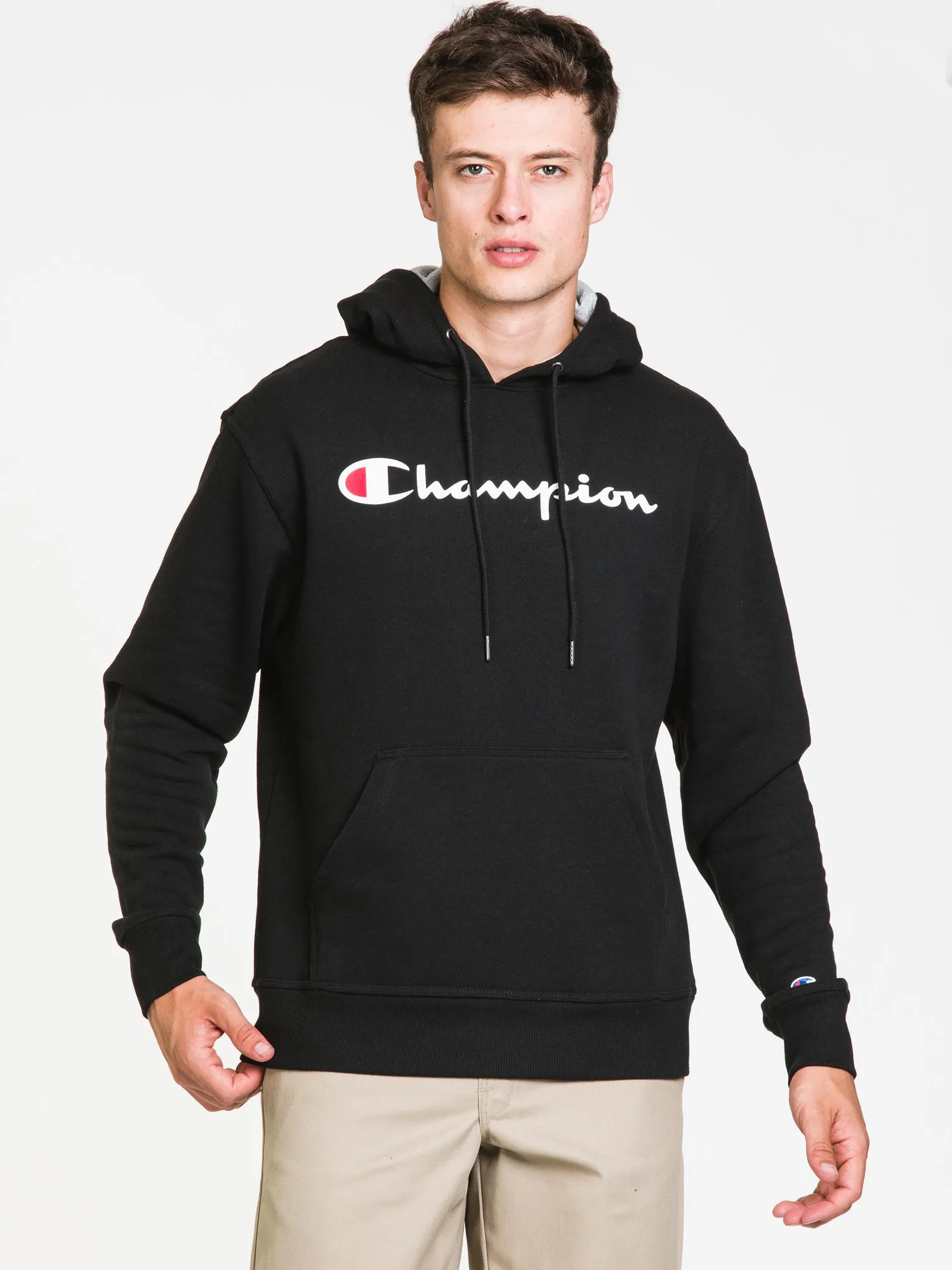 CHAMPION POWERBLEND GRAPHIC PULLOVER HOODIE - CLEARANCE sold by Boathouse