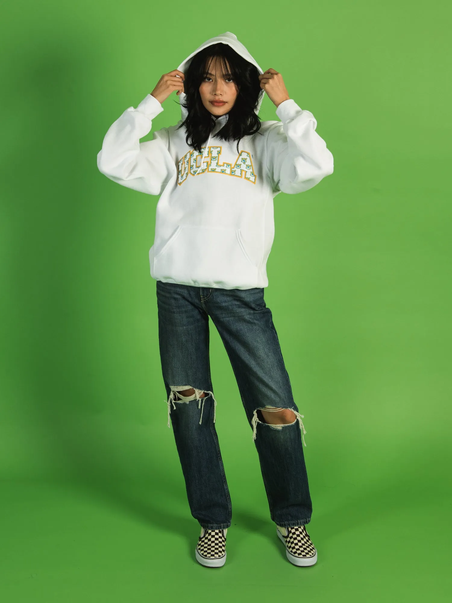 RUSSELL UCLA ALL OVER PRINT PULLOVER HOODIE sold by Boathouse product image thumbnail 4