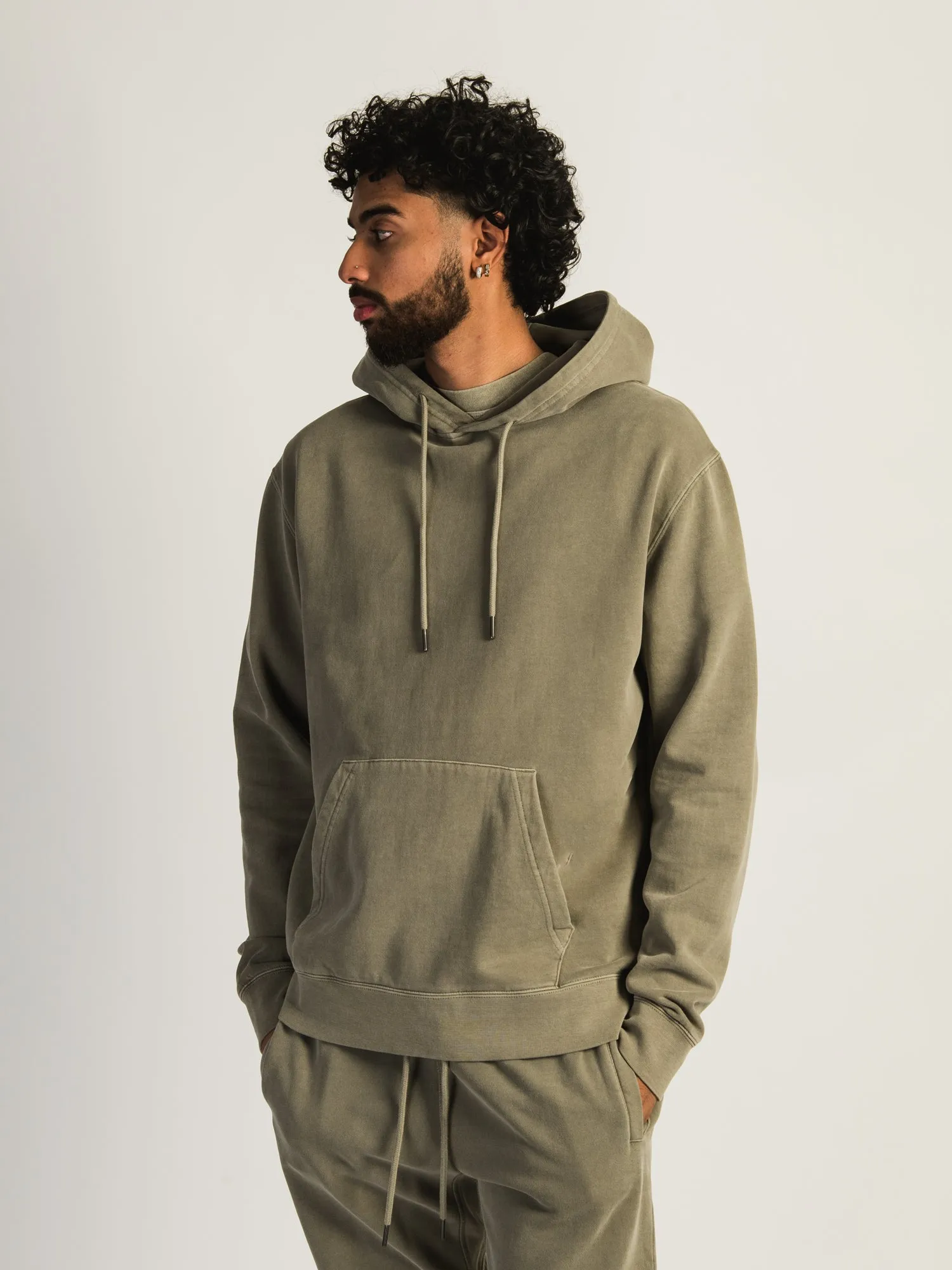KOLBY PARKER GARMET DYE HOODIE - SAGE sold by Boathouse product image thumbnail 2