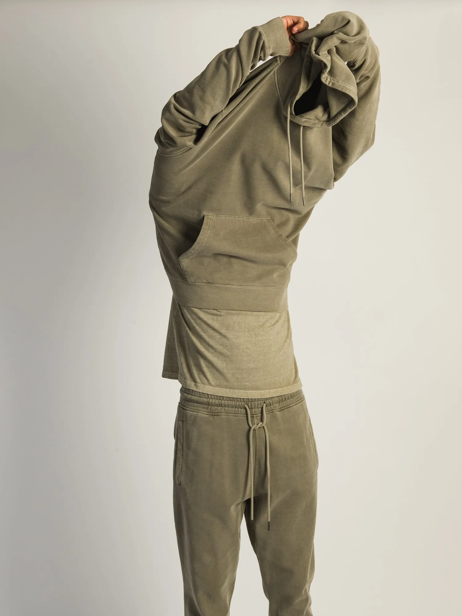 KOLBY PARKER GARMET DYE HOODIE - SAGE sold by Boathouse product image thumbnail 4