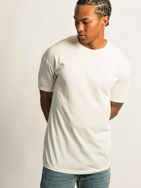 LONG FIT TEE- CREAM sold by Boathouse