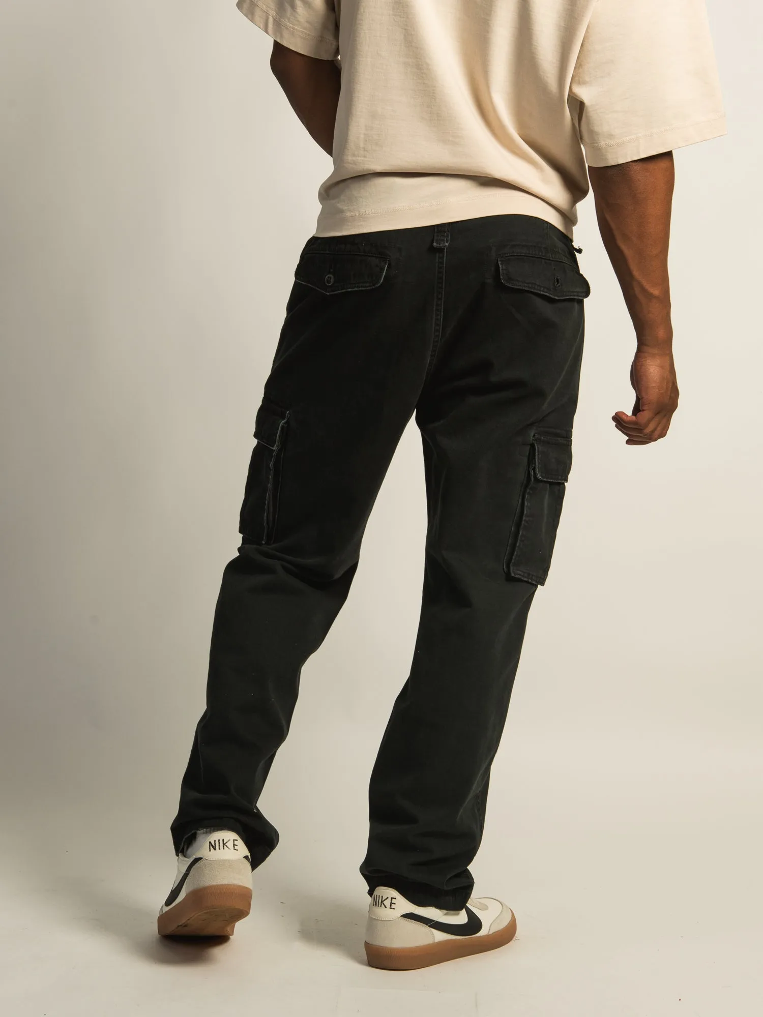 TAINTED 90s UTILITY CARGO PANT - BLACK sold by Boathouse product image thumbnail 4