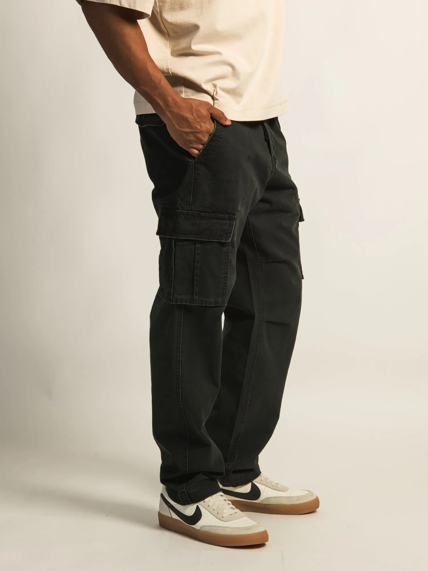 TAINTED 90s UTILITY CARGO PANT - BLACK sold by Boathouse product image thumbnail 3
