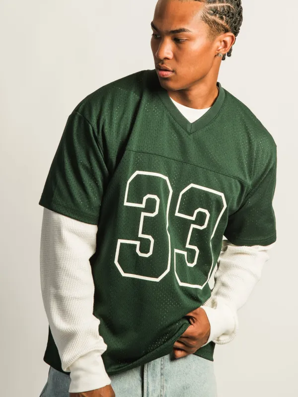 KOLBY FOOTBALL TEE - VARSITY GREEN sold by Boathouse