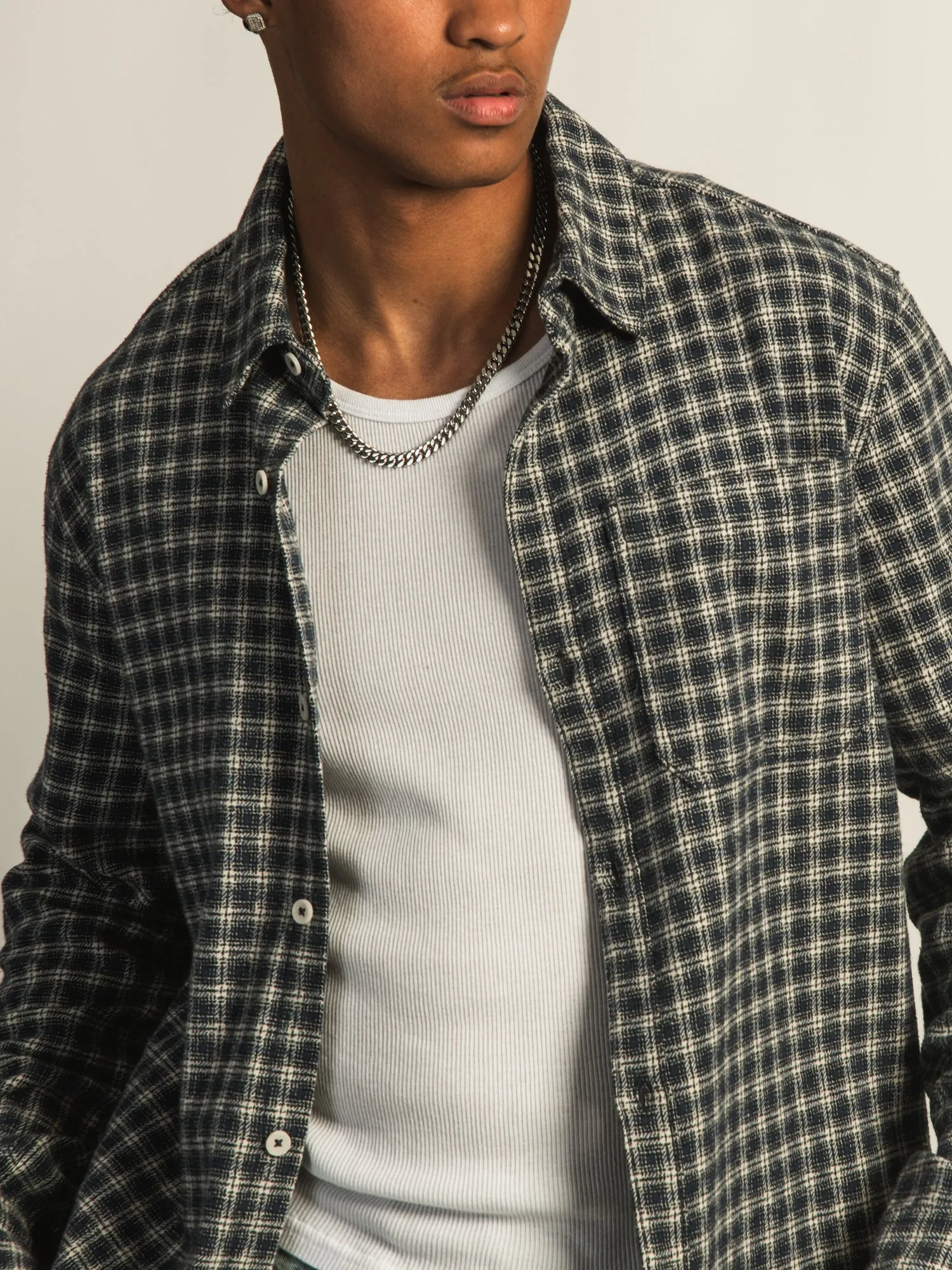 KOLBY 90S FLANNEL - BLUE sold by Boathouse product image thumbnail 4