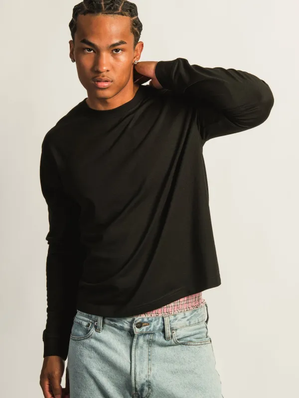LONG SLEEVE TEE - BLACK sold by Boathouse