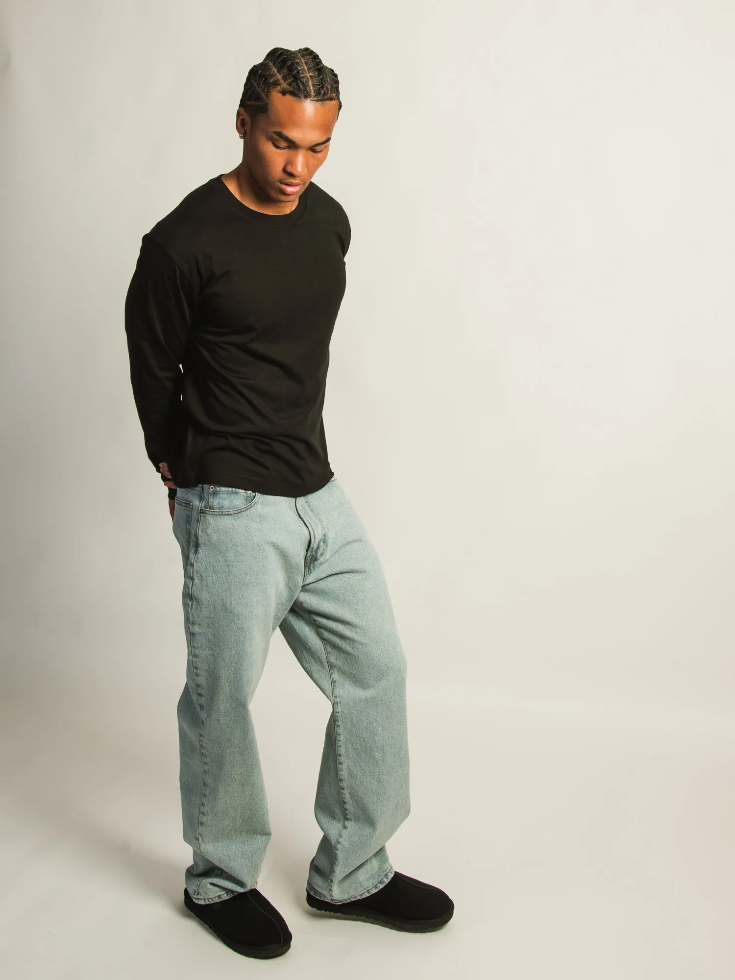 LONG SLEEVE TEE - BLACK sold by Boathouse product image thumbnail 4