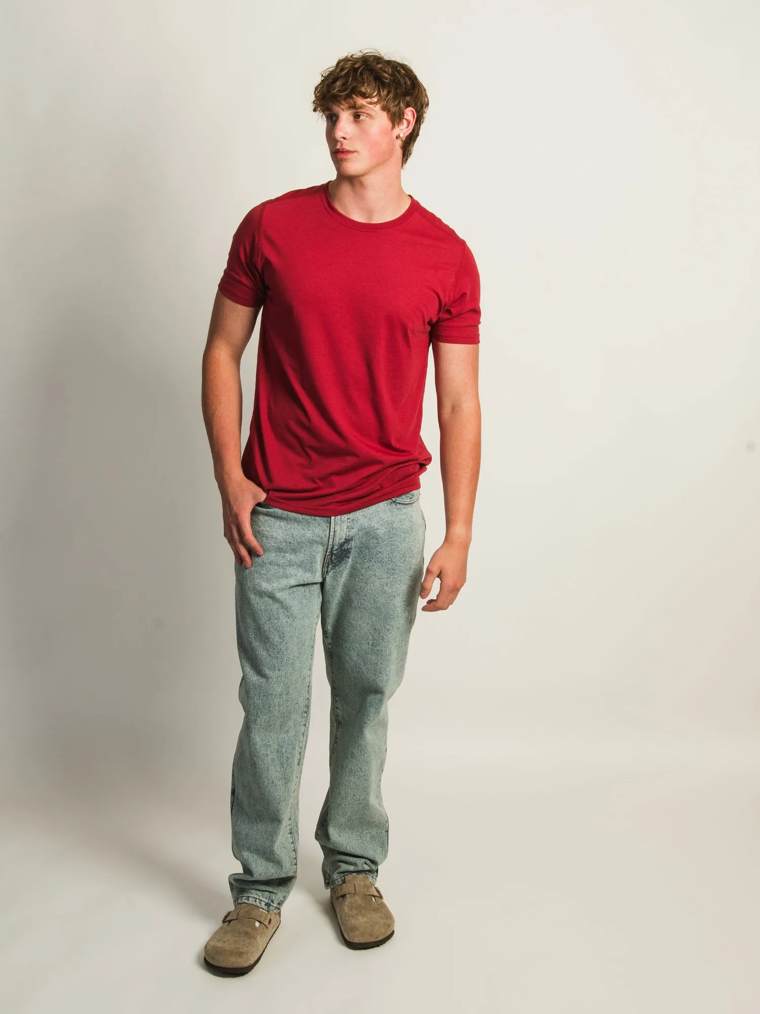 VICTOR CREWNECK - CRANBERRY sold by Boathouse product image thumbnail 2