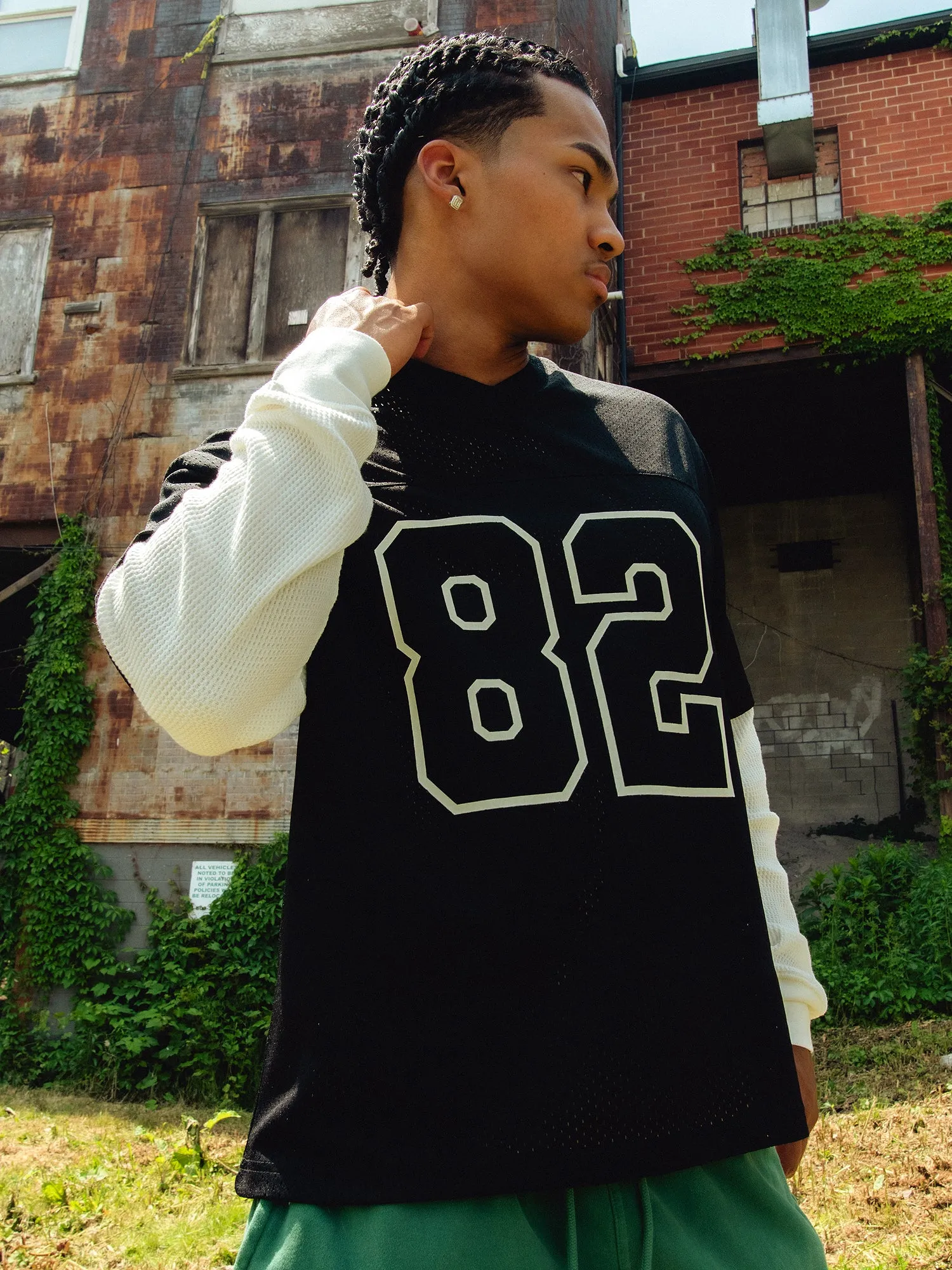 KOLBY FOOTBALL TEE- BLACK sold by Boathouse