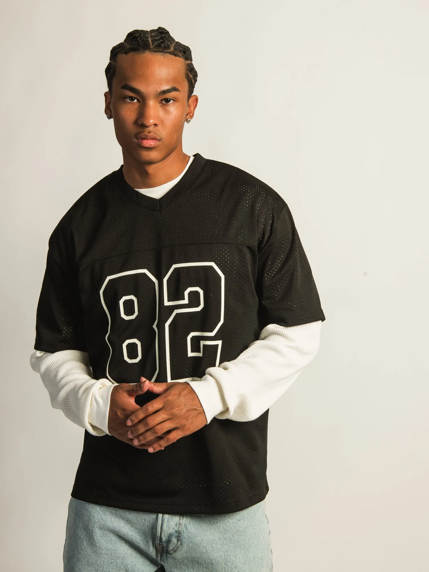 KOLBY FOOTBALL TEE- BLACK sold by Boathouse product image thumbnail 2