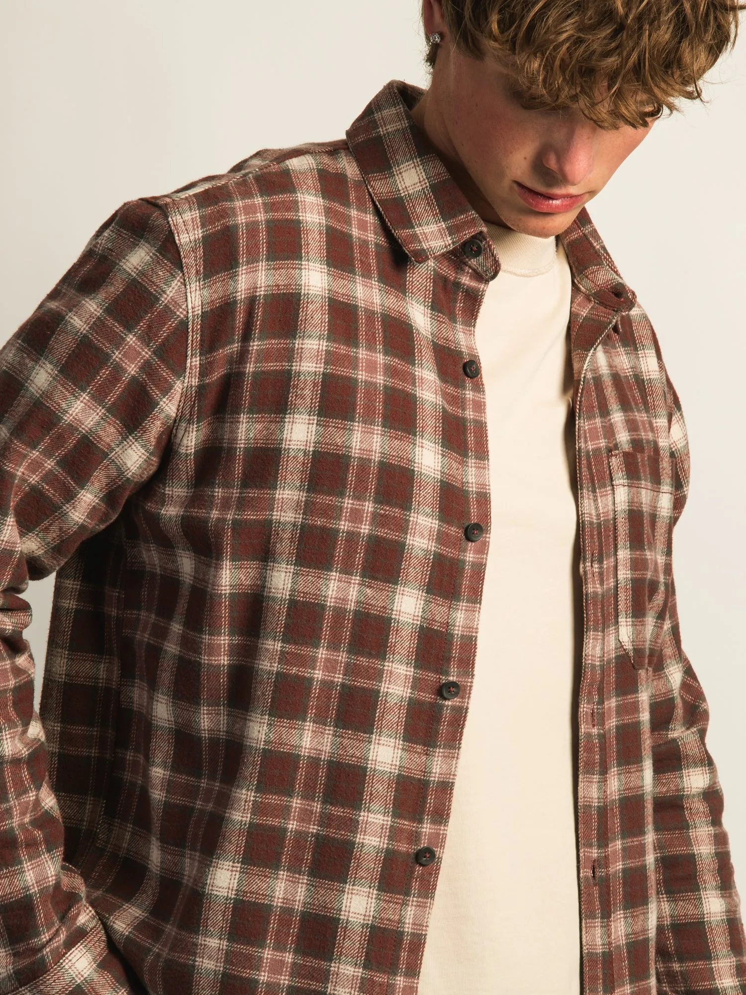 KOLBY 90S FLANNEL-BURGUNDY sold by Boathouse product image thumbnail 5