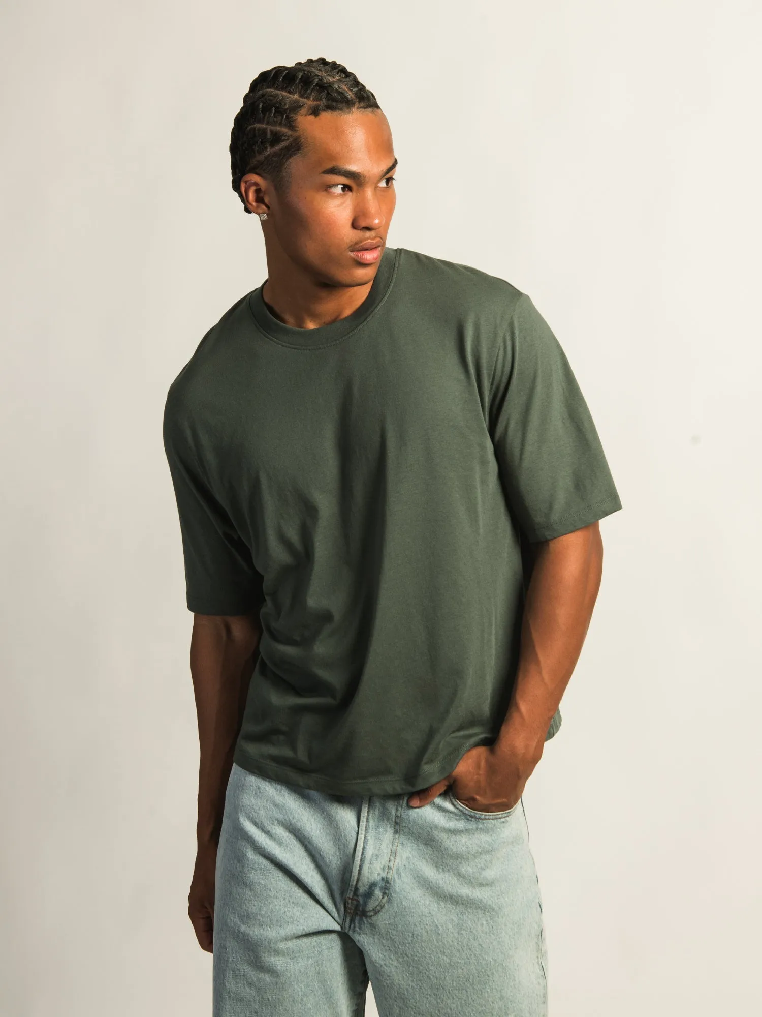 KOLBY SHORT CUT TEE - GREEN sold by Boathouse product image thumbnail 2