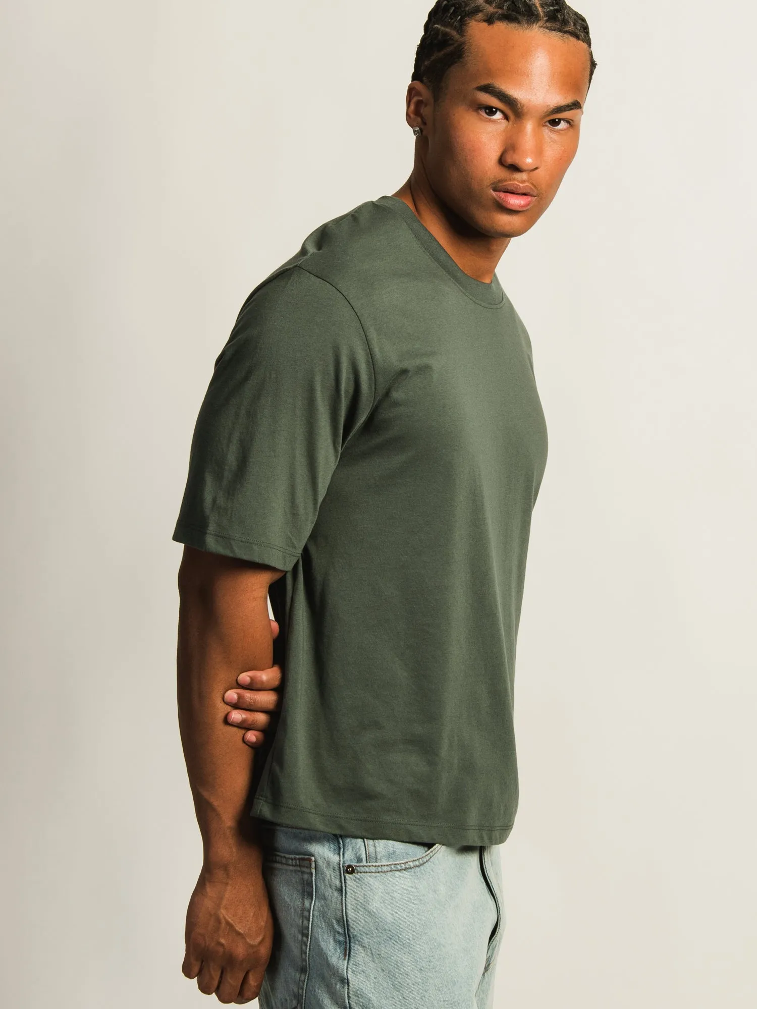 KOLBY SHORT CUT TEE - GREEN sold by Boathouse product image thumbnail 3