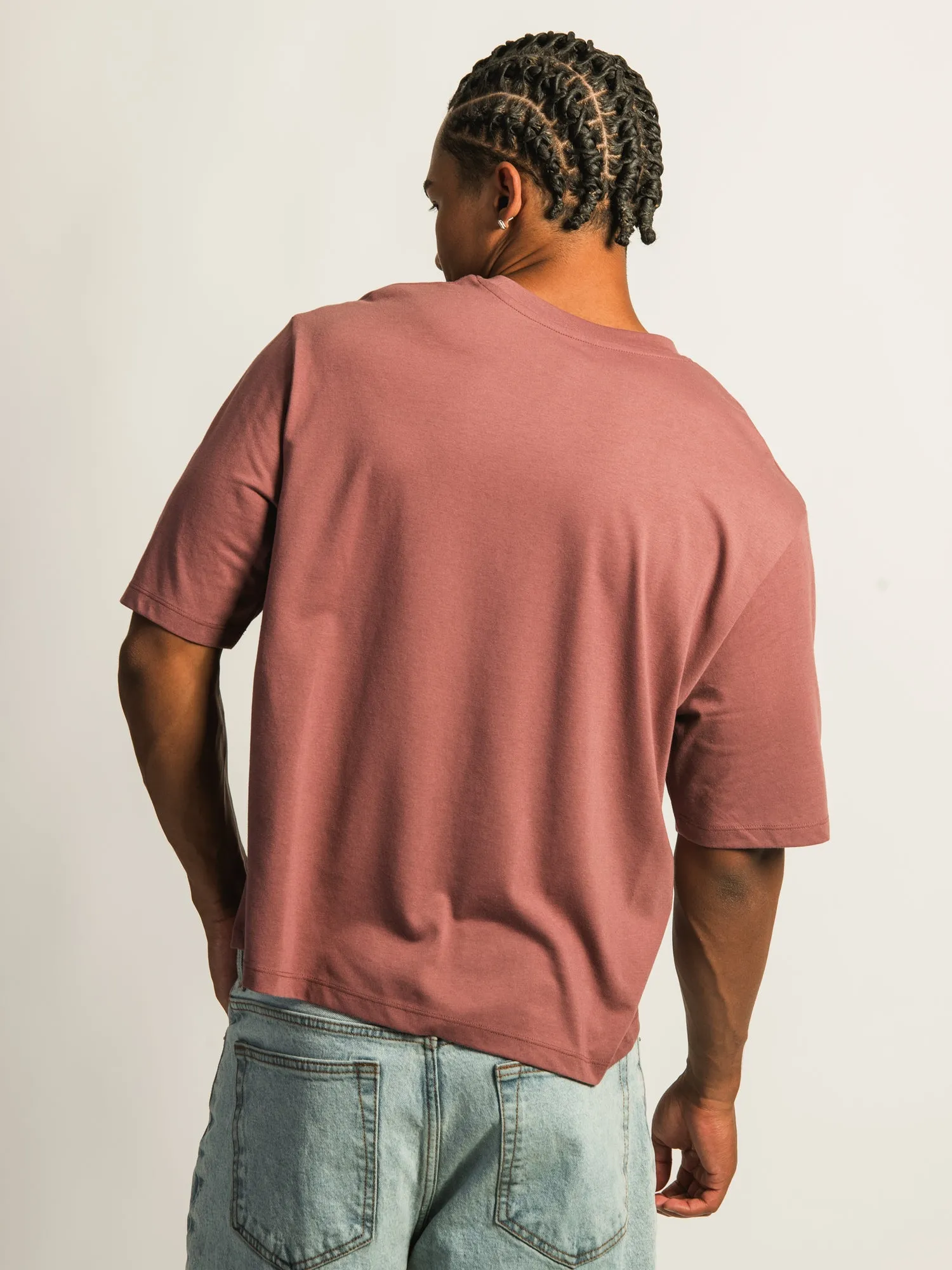 SHORT CUT TEE - BURGUNDY sold by Boathouse product image thumbnail 5