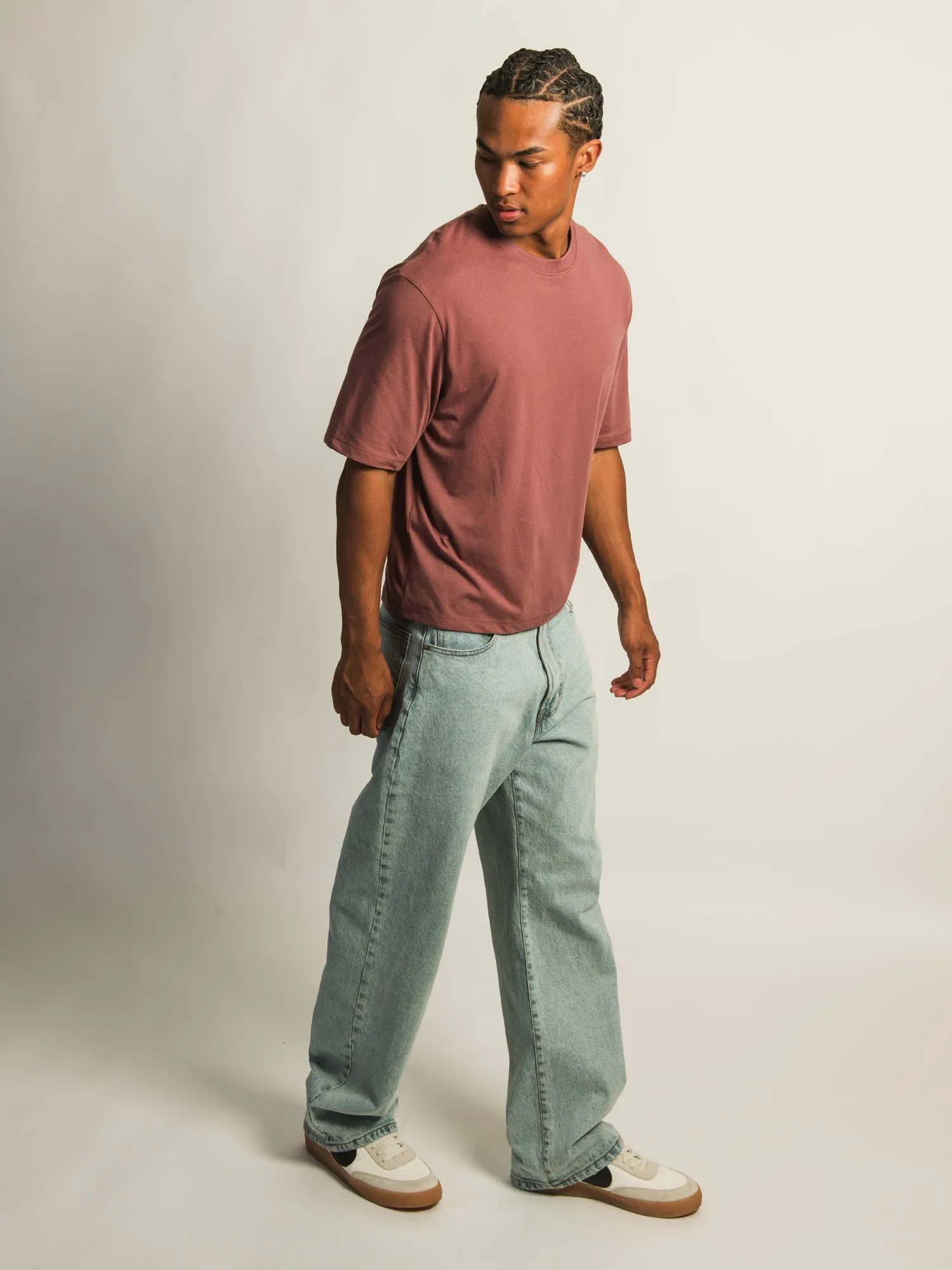 SHORT CUT TEE - BURGUNDY sold by Boathouse product image thumbnail 4