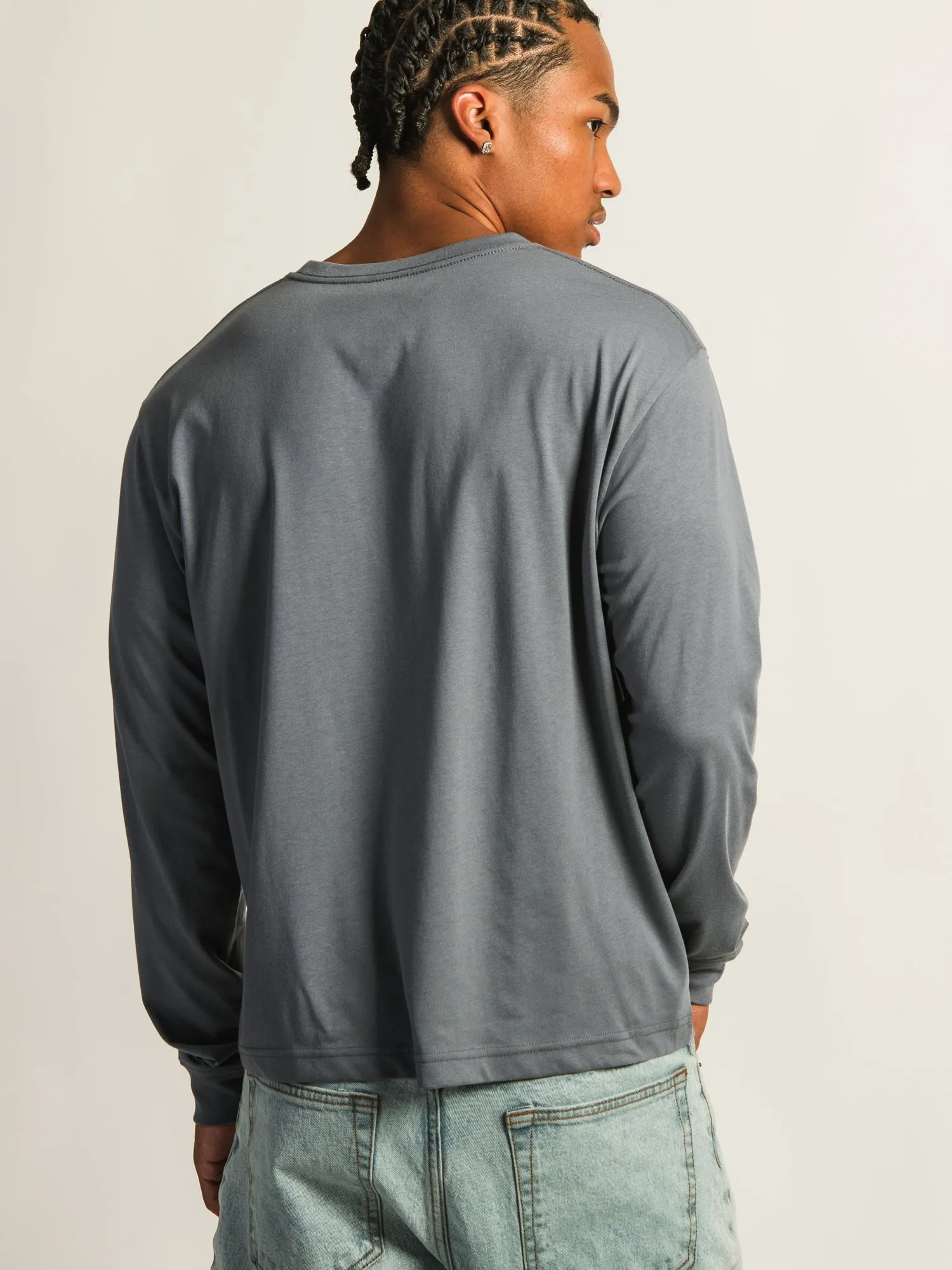 LONG SLEEVE TEE - BLUE sold by Boathouse product image thumbnail 5