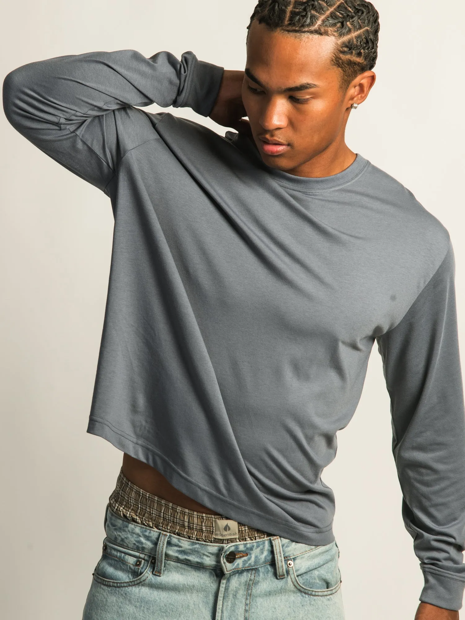 LONG SLEEVE TEE - BLUE sold by Boathouse