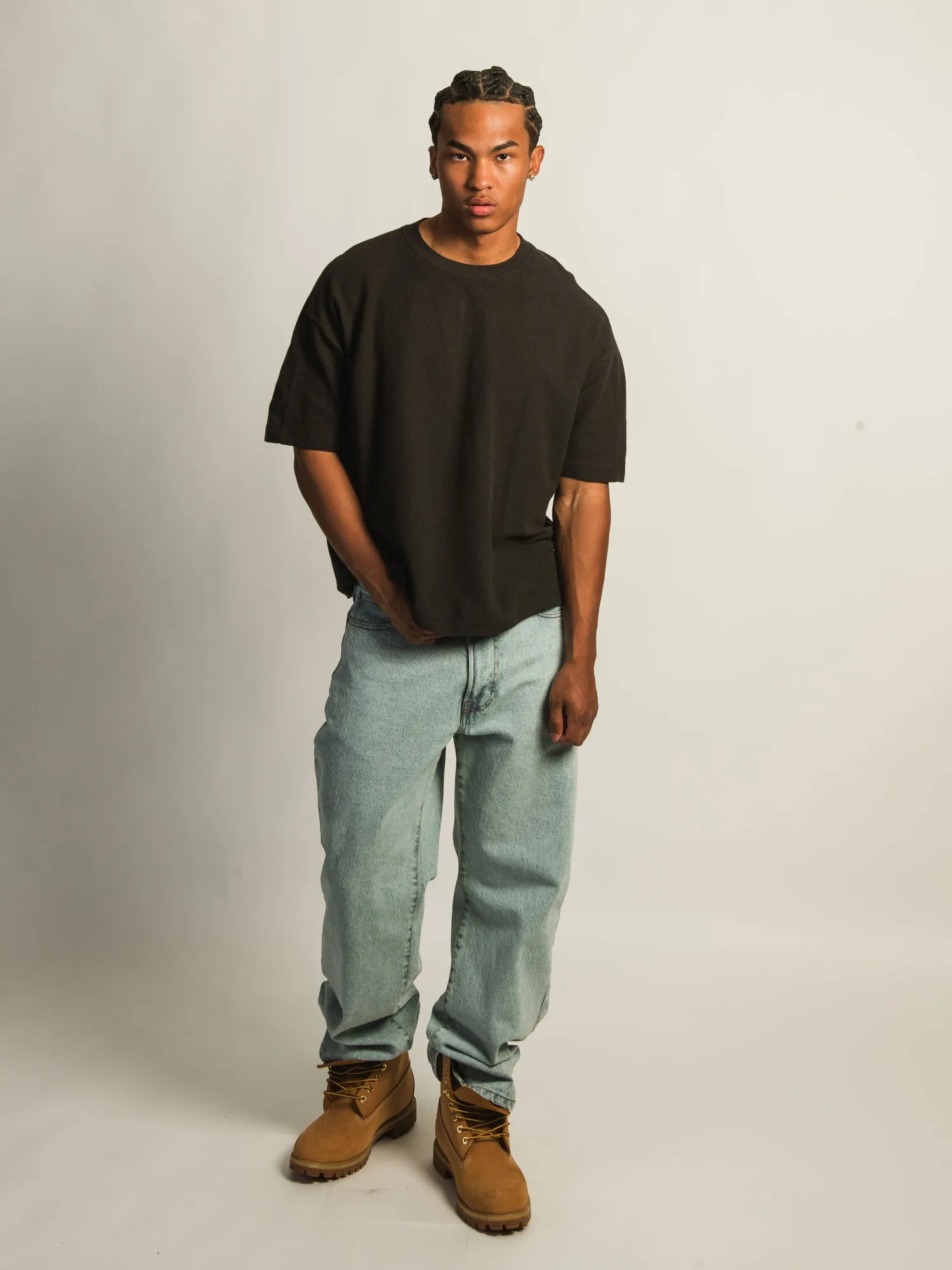 KOLBY SHORT CUT KNIT TEE- BLACK sold by Boathouse product image thumbnail 2