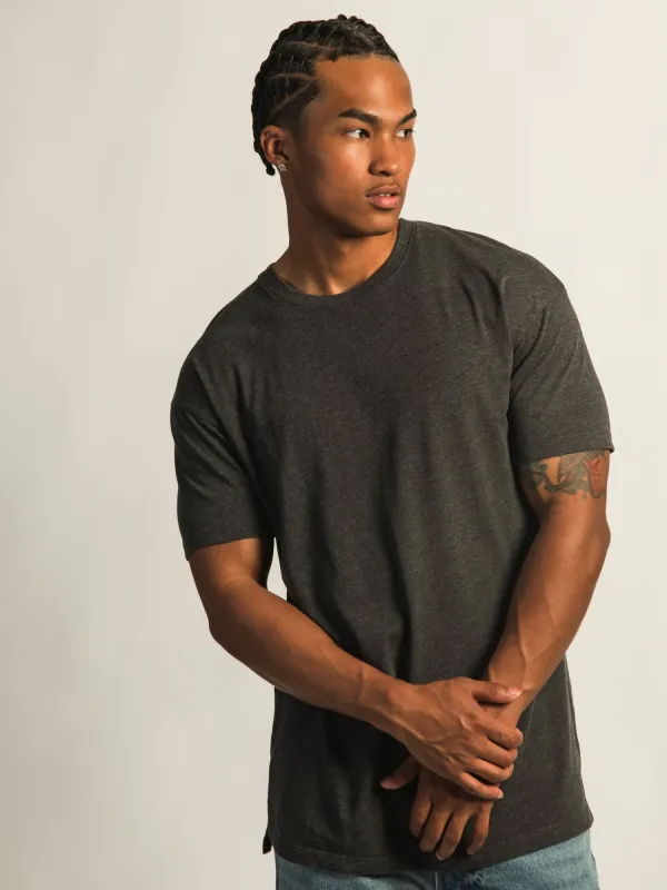 LONG FIT TEE - DARK GREY sold by Boathouse