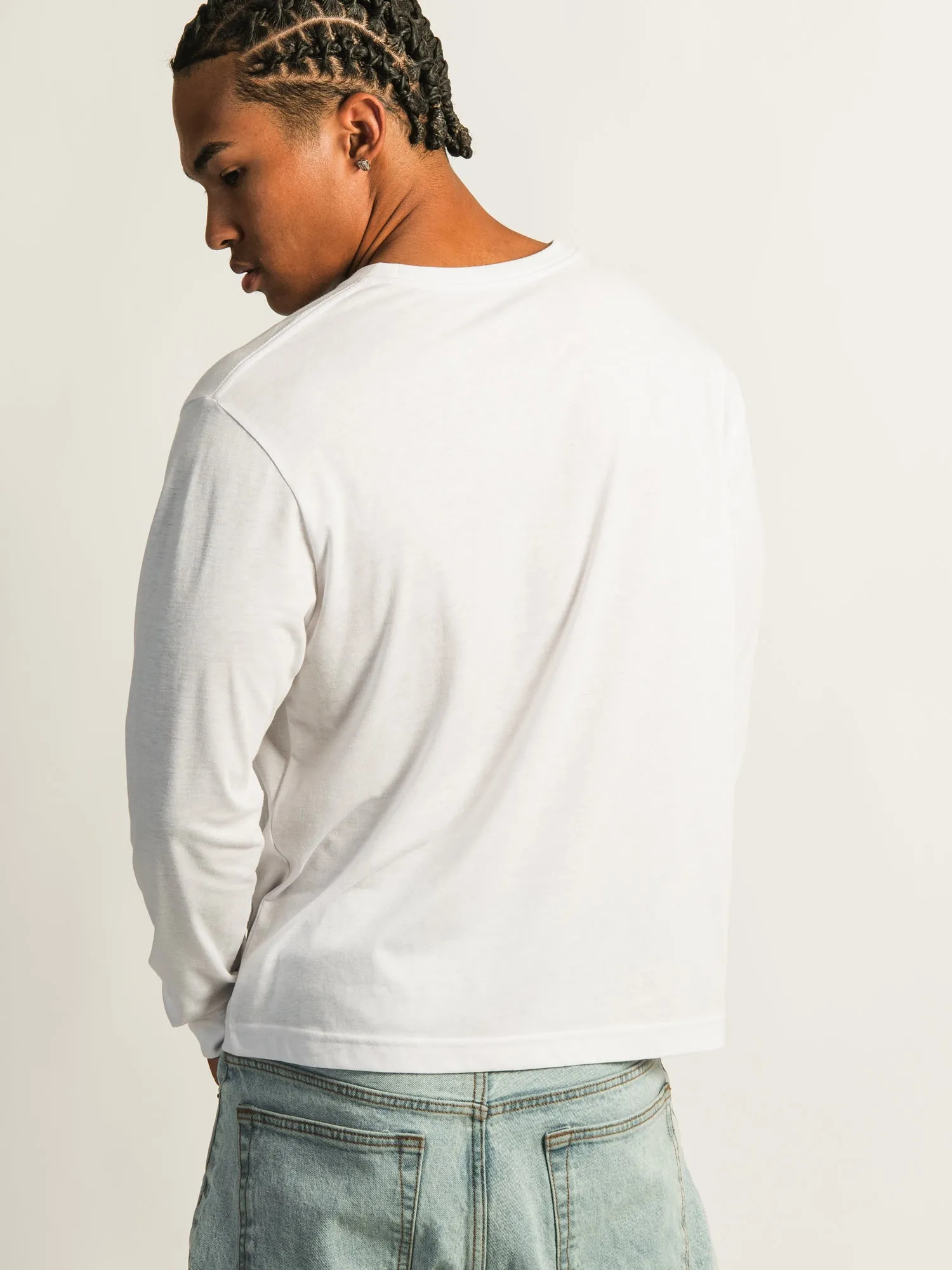 LONG SLEEVE TEE - WHITE sold by Boathouse product image thumbnail 5