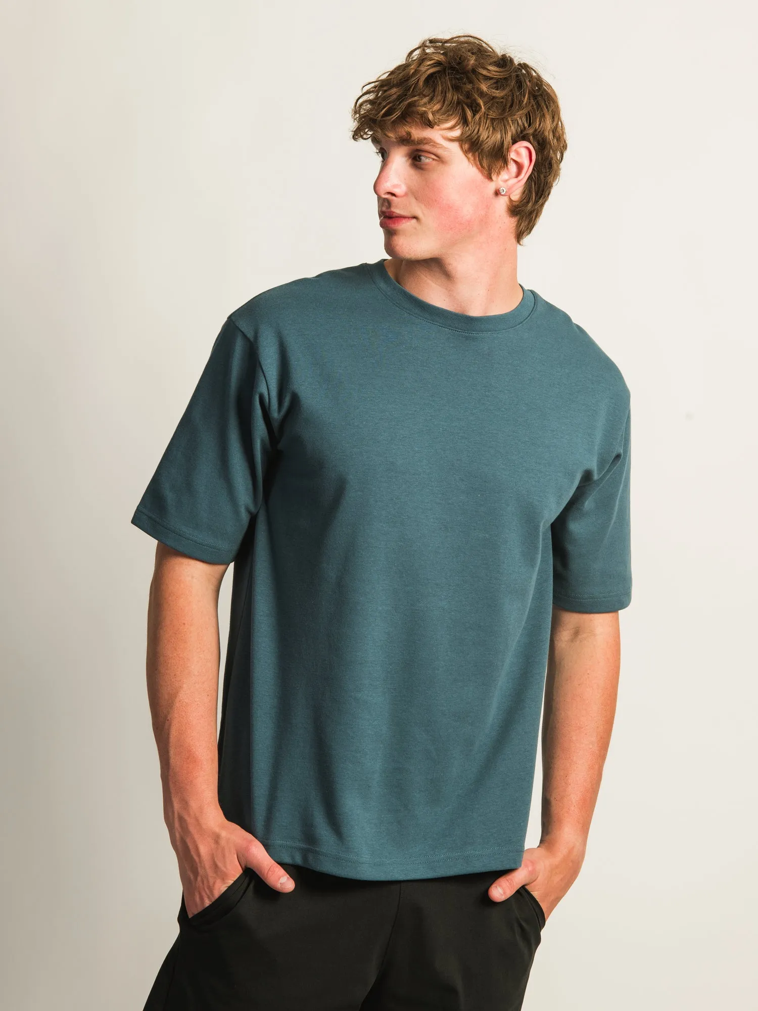 KOLBY KEEP COOL BOXY FIT TEE - TEAL sold by Boathouse product image thumbnail 2